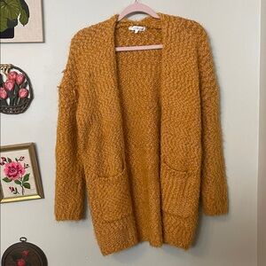 Honey Belle Warm Amber Cardigan
